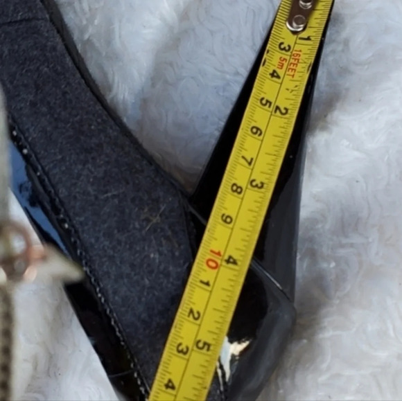 Joan & David Gray Flannel patent pumps 9.5 NWD - Picture 5 of 9